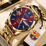 FC Barcelona LaLiga Winners 25/26 x Rolex Alloy Luxury Quartz Watch – TMTHU6038