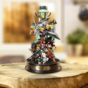 Final Fantasy VII 30th Anniversary Custom Shape Acrylic Plaque - TANTN22983