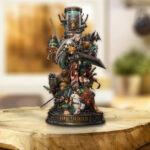 Final Fantasy VII 30th Anniversary Custom Shape Acrylic Plaque – GNE6558
