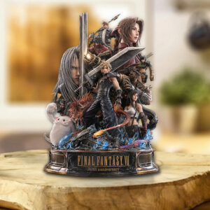 Final Fantasy VII 30th Anniversary Custom Shape Acrylic Plaque - GNE6439