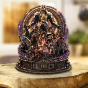Final Fantasy VII 30th Anniversary Custom Shape Acrylic Plaque - GNE6444