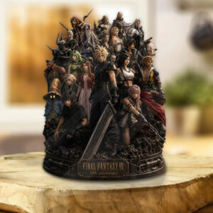 Final Fantasy VII 30th Anniversary Custom Shape Acrylic Plaque - GNE6476