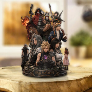 Final Fantasy VII 30th Anniversary Custom Shape Acrylic Plaque - GNE6478