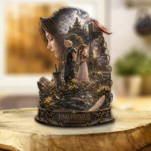 Final Fantasy VII 30th Anniversary Custom Shape Acrylic Plaque - GNE6480