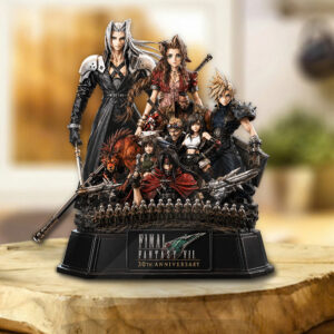 Final Fantasy VII 30th Anniversary Custom Shape Acrylic Plaque - GNE6482