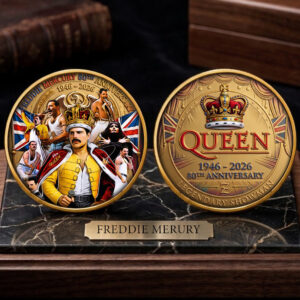 Freddie Mercury 80th Anniversary Commemorative Coin - TMTHU6118