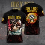 Guns N’ Roses Tour 2026 3D Apparel – GNE6295