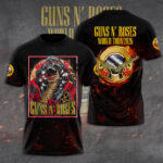 Guns N’ Roses Tour 2026 3D Apparel – GNE6325