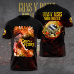 Guns N’ Roses Tour 2026 3D Apparel – GNE6326