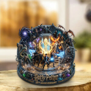 Harry Potter 25th Anniversary 2026 Custom Shape Acrylic Plaque - TMTHU6006