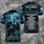 Iron Maiden 2026 World Tour 3D Apparel – TMTHU5629