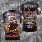 Iron Maiden 2026 World Tour 3D Apparel – TMTHU5630