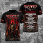 Iron Maiden 2026 World Tour 3D Apparel – TMTHU5959