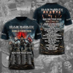 Iron Maiden 2026 World Tour 3D Apparel – TMTHU5960
