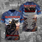 Iron Maiden 2026 World Tour 3D Apparel – TMTHU6087