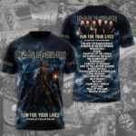 Iron Maiden 2026 World Tour 3D Apparel – TMTHU6533