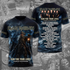 Iron Maiden 2026 World Tour 3D Apparel - TMTHU6533