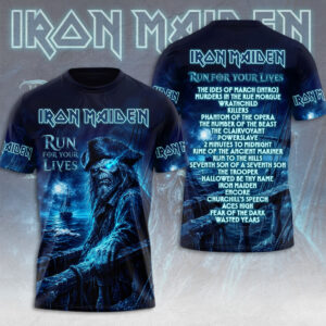 Iron Maiden 2026 World Tour 3D Apparel - TMTHU6485