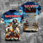 Iron Maiden 2026 World Tour 3D Apparel – TMTHU5555