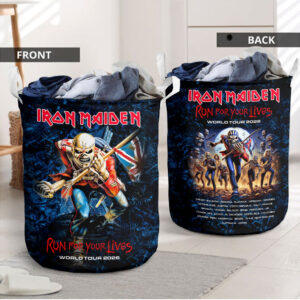 Iron Maiden 2026 World Tour Laundry Basket - HOATT18080