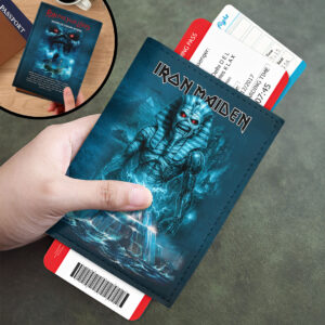 Iron Maiden 2026 World Tour Leather Passport Cover - HOATT18018