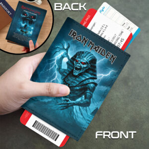 Iron Maiden 2026 World Tour Leather Passport Cover - HOATT18122
