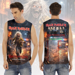 Iron Maiden 2026 World Tour 3D O-neck Tank Top – HOATT17757