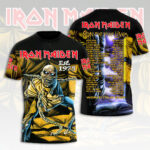 Iron Maiden 2026 World Tour 3D Apparel – HOATT17684