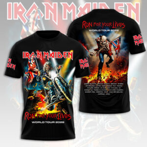 Iron Maiden 2026 World Tour 3D Apparel - HOATT17725