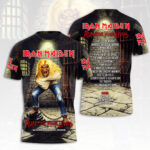 Iron Maiden 2026 World Tour 3D Apparel – HOATT17795