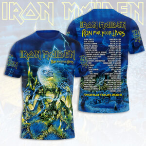 Iron Maiden 2026 World Tour 3D Apparel - HOATT17866