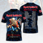 Iron Maiden 2026 World Tour 3D Apparel – HOATT17867