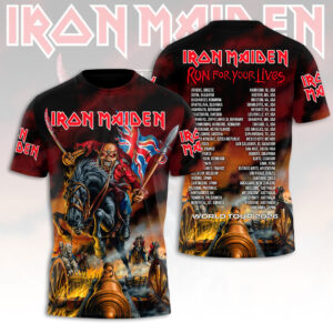 Iron Maiden 2026 World Tour 3D Apparel - HOATT17940