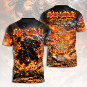 Iron Maiden 2026 World Tour 3D Apparel - HOATT17984