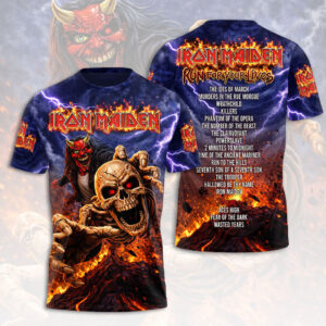 Iron Maiden 2026 World Tour 3D Apparel - HOATT17985