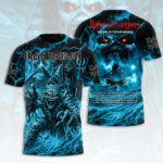 Iron Maiden 2026 World Tour 3D Apparel – HOATT18140