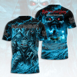 Iron Maiden 2026 World Tour 3D Apparel - HOATT18140