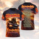 Iron Maiden 2026 World Tour 3D Apparel – HOATT18221