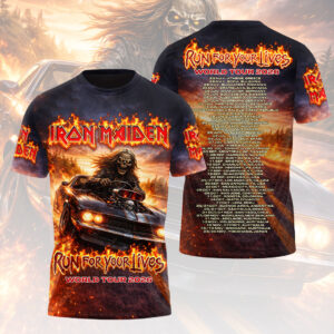 Iron Maiden 2026 World Tour 3D Apparel - HOATT18221