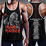 Iron Maiden 2026 World Tour Y-Back Muscle Tank Top – HOATT18218