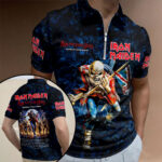 Iron Maiden 2026 World Tour Zip Polo Shirt – HOATT17682