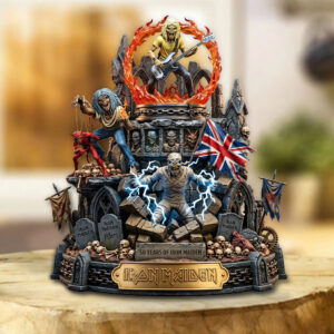 Iron Maiden Custom Shape Acrylic Plaque - TMTHU6039