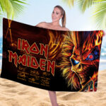 Iron Maiden Rectangle Beach Towel – TMTHU6300