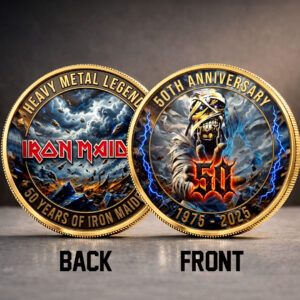 Iron Maiden Commemorative Coin - TMTHU5541