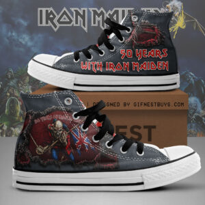 Iron Maiden High Top Canvas Shoes - TMTHU6541