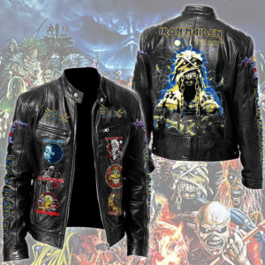 Iron Maiden Motorcycle Leather Jacket - TMTHU5979