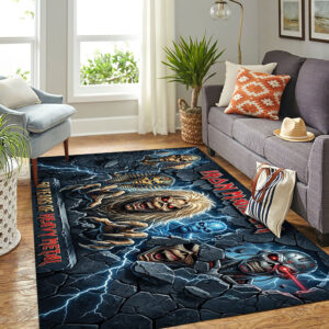 Iron Maiden Rectangular Rug - TMTHU6156