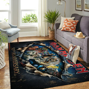 Iron Maiden Rectangular Rug - TMTHU6223