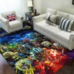 Iron Maiden Rectangular Rug – HOATT17960