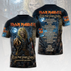 Iron Maiden World Tour 2026 3D Apparel - HOATT18215
